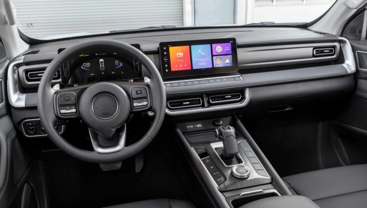 GWM Poer P30 Pro possui interior bem moderno