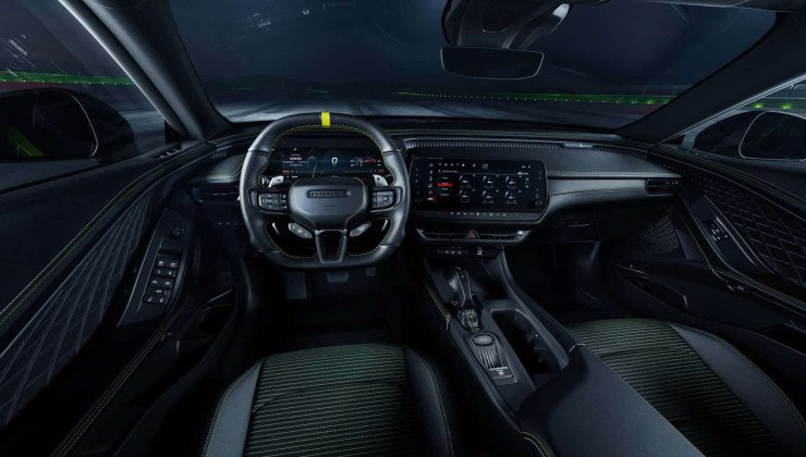 O Charger possui uma transmiss&atilde;o autom&aacute;tica de 8 velocidades