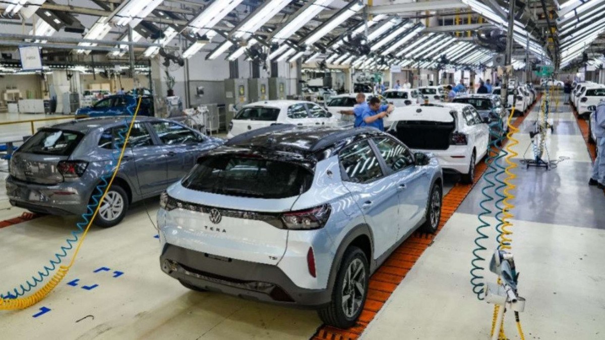 Volkswagen monta vários veículos importantes em Taubaté (SP)