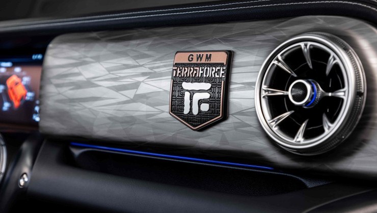 GWM Tank 300 TerraForce ostenta emblemas exclusivos