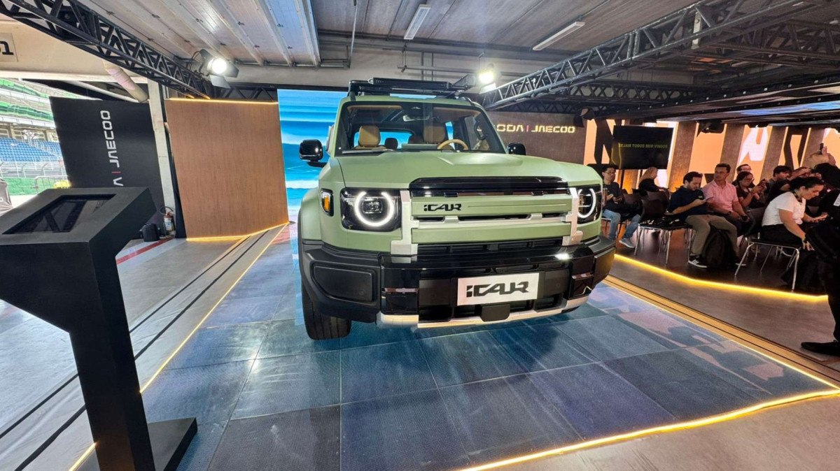 iCaur V27 aposta em estilo consagrado pelo Land Rover Defender