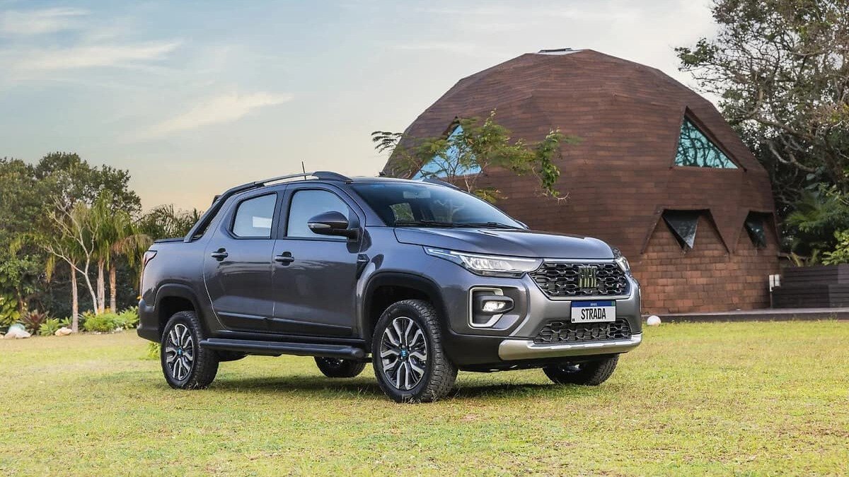 A Fiat Strada, uma das picapes em destaque no portf&oacute;lio da marca na 49&ordf; Expointer