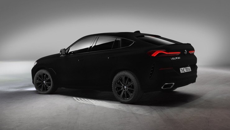 BMW X6 Vantablack