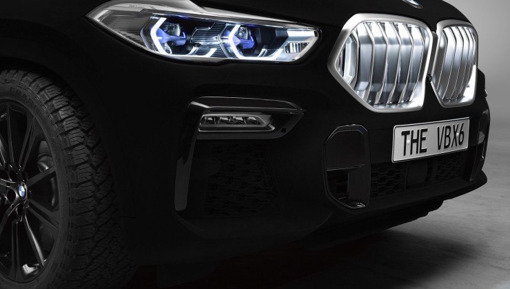 BMW X6 Vantablack
