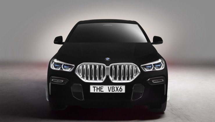 BMW X6 Vantablack