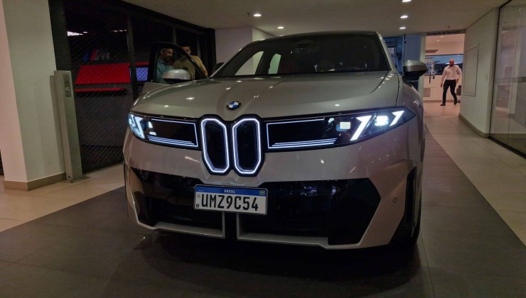 BMW iX3 50 xDrive -  (crédito: Mauricio Campelo/Vrum)