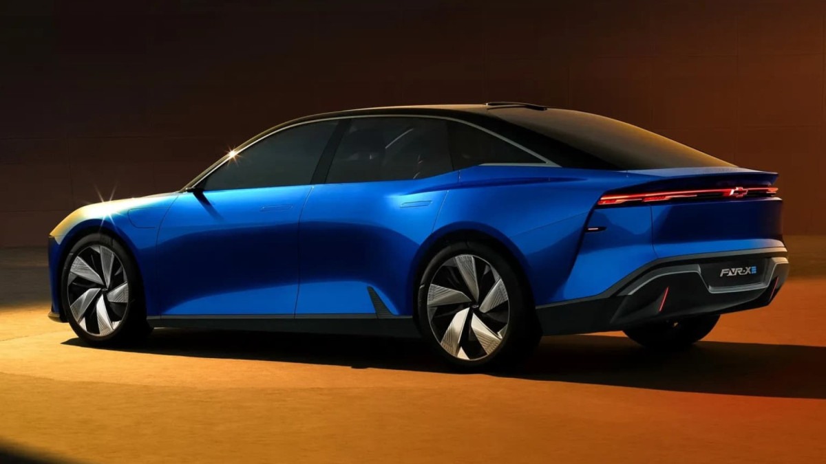 Chevrolet FNR-XE foi apresentado em 2022 como conceito de carro elétrico e pode inspirar próximo lançamento na China
