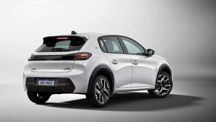 Peugeot 208 GT MHEV na nova cor Branco Ok&eacute;nite