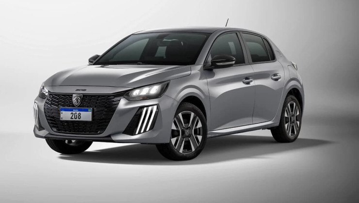 Peugeot 208 Allure com as rodas "Noma" de 16 polegadas