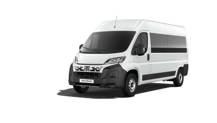 Fiat Ducato 2027 vista de frente -  (crédito: Divulgação/Stellantis)