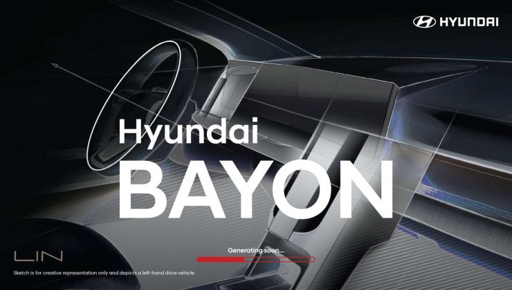 Sketches do novo Hyundai Bayon
