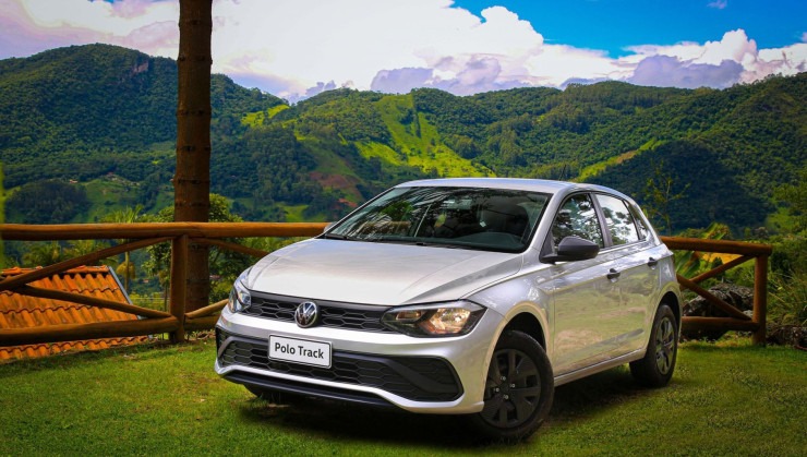 Volkswagen Polo estacionado -  (crédito: Divulgação/Volkswagen)