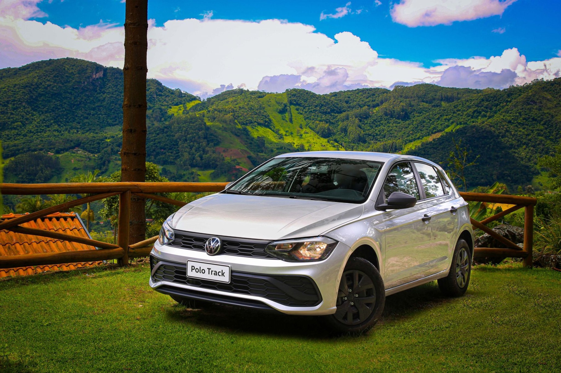 Volkswagen Polo estacionado