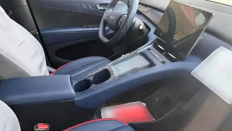 Interior do novo BYD Dolphin Mini