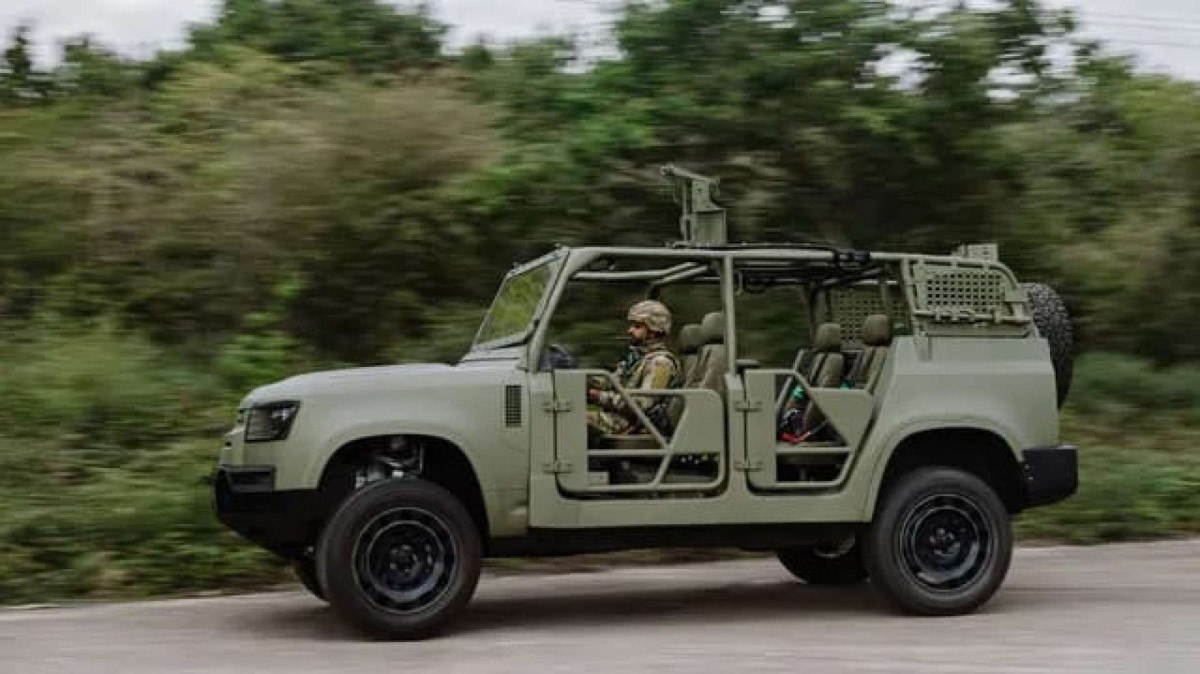 Defender militar é chamado de Wolf Series II e pode defender o Reino Unido