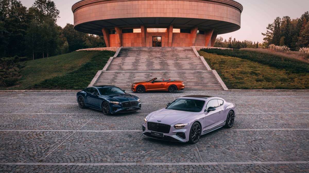 Coleção especial da Bentley reúne três exemplares exclusivos do Continental GT e GTC S
