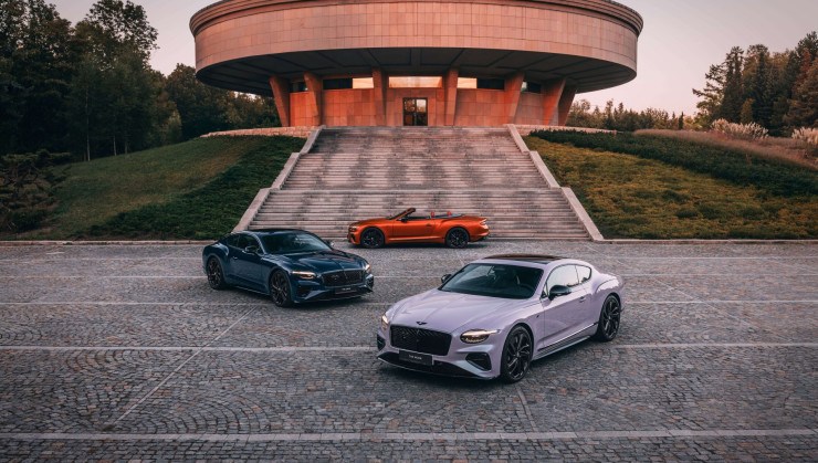Coleção especial da Bentley reúne três exemplares exclusivos do Continental GT e GTC S -  (crédito: Bentley/Divulgação)
