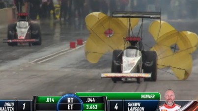 Dragster Top Fuel atinge mais de 550 km/h e quebra recorde nos EUA