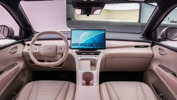 Interior do novo BYD Great Seagull &eacute; uma evolu&ccedil;&atilde;o significativa do Dolphin Mini