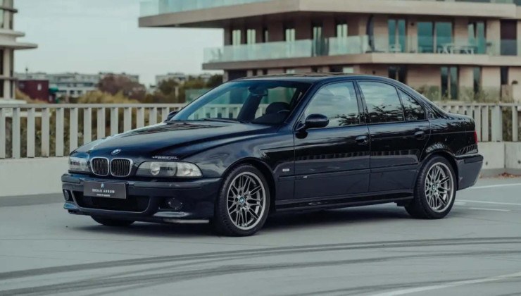 Protótipo do BMW M5 Volkswagen W10 -  (crédito: Broad Arrow Auctions/Divulgação)