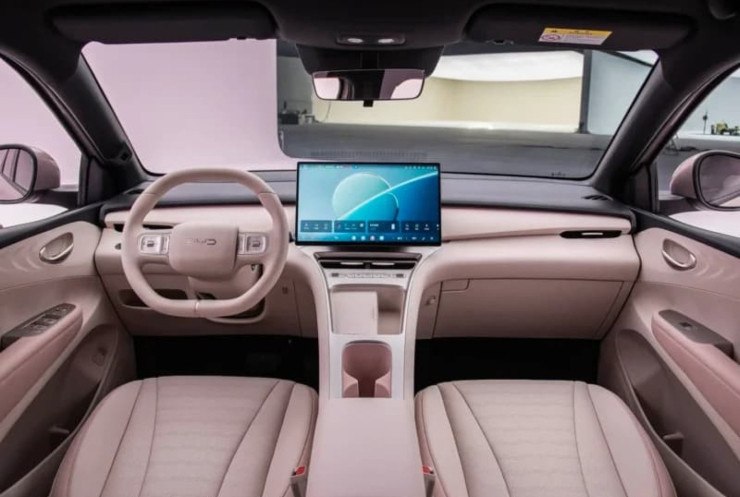 Interior do novo BYD Great Seagull &eacute; uma evolu&ccedil;&atilde;o significativa do Dolphin Mini