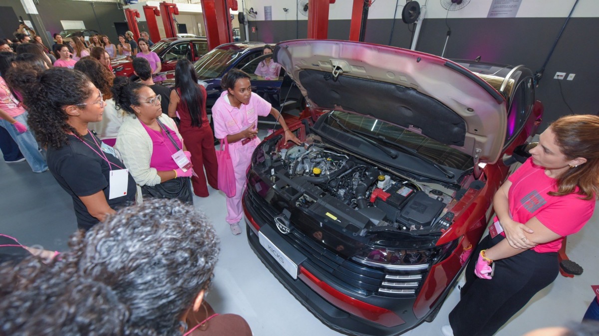  Nissan apoia Workshop de mecânica básica para mulheres
    