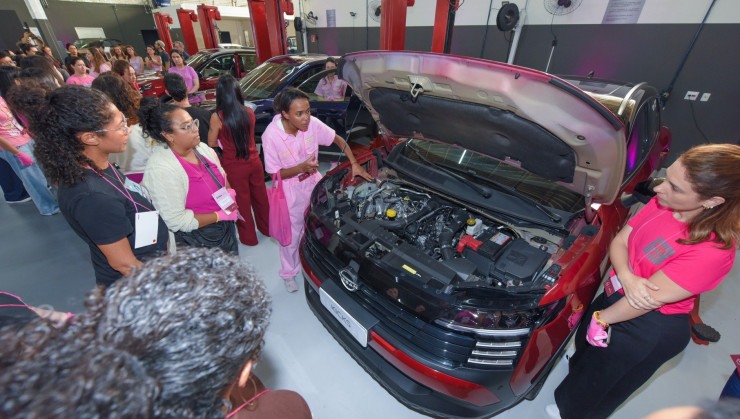  Nissan apoia Workshop de mecânica básica para mulheres
     -  (crédito: Divulgação/Nissan)