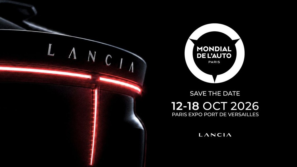 Imagem de divulga&ccedil;&atilde;o do Sal&atilde;o do Autom&oacute;vel de Paris 2026, onde a Lancia lan&ccedil;ar&aacute; o New Gamma -  (crédito: Divulga&ccedil;&atilde;o/Lancia)