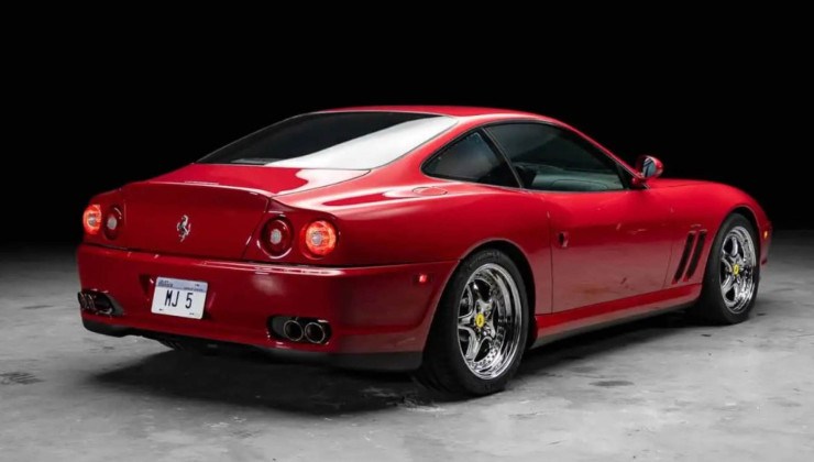 Ferrari 550 Maranello que pertenceu a Michael Jordan