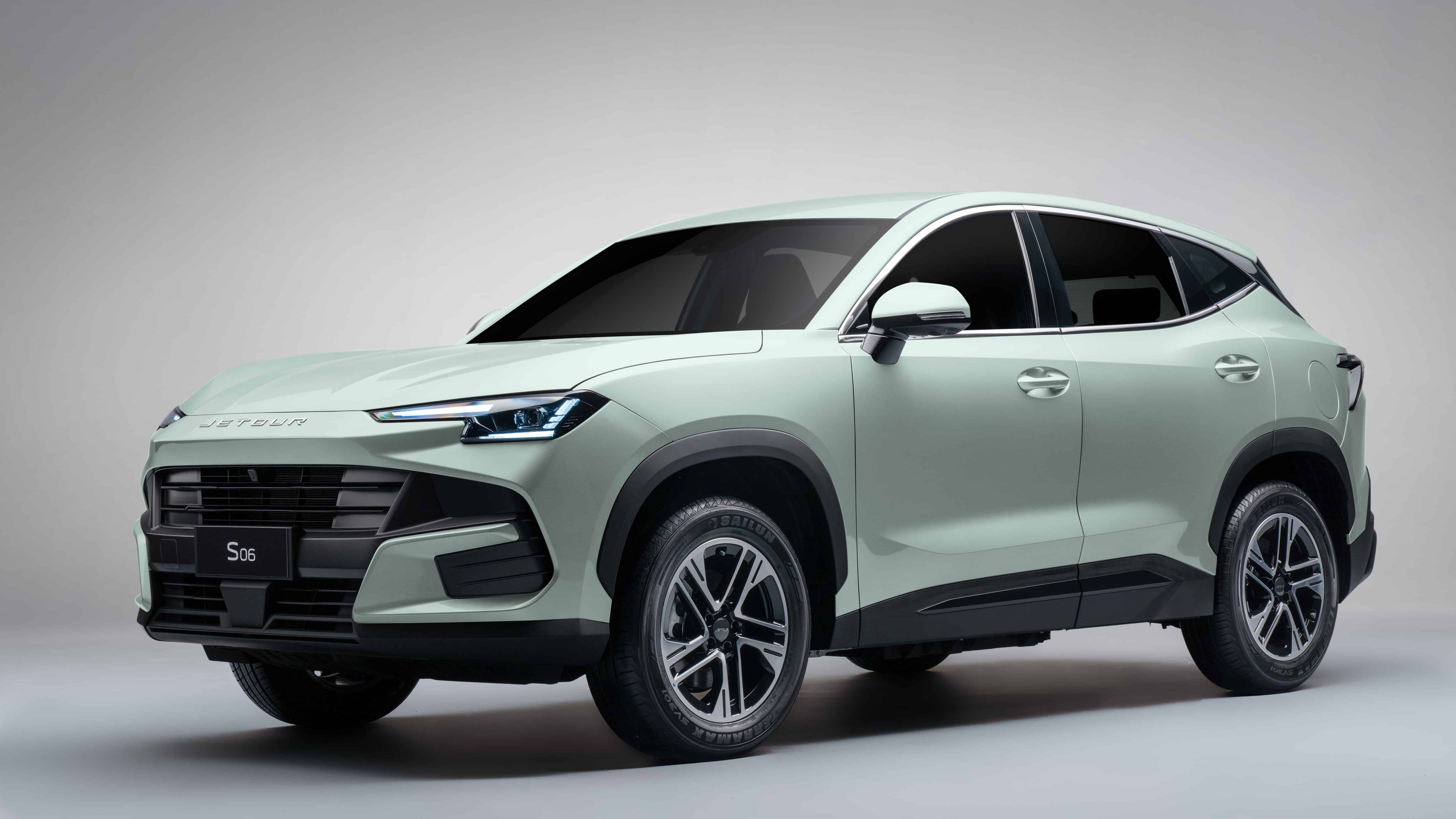 O SUV Jetour S06, ve&iacute;culo h&iacute;brido plug-in com novas condi&ccedil;&otilde;es especiais de venda para PCD e PJ -  (crédito: Divulga&ccedil;&atilde;o/Jetour)