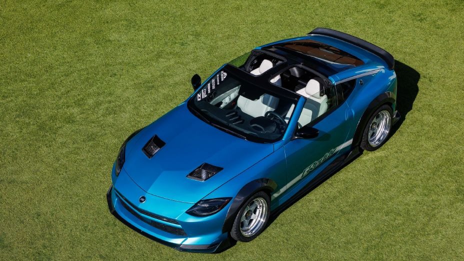 O conceito Z Kaze da Nissan celebra a nostalgia e o prazer de dirigir com seu design que remete aos esportivos da marca nos anos 90 -  (crédito: Divulga&ccedil;&atilde;o/Nissan)