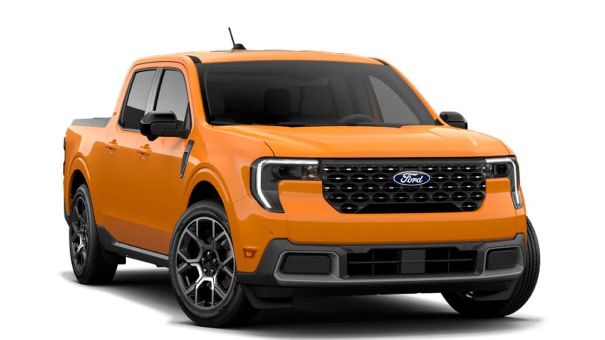 Ford Maverick Lariat na cor Laranja Arizona