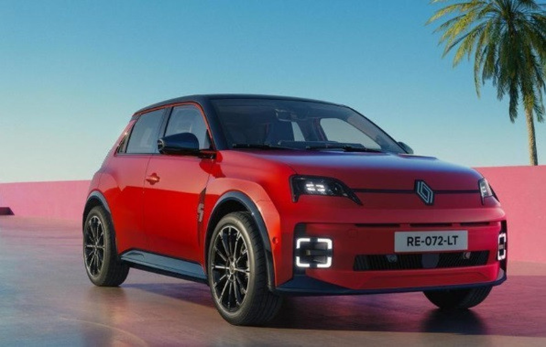 Renault 5 &eacute; hatch el&eacute;trico 