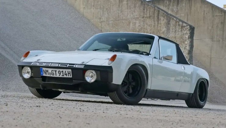 Porsche 914/6 preparado pela Ruf -  (crédito: Imagem/Divulgação)