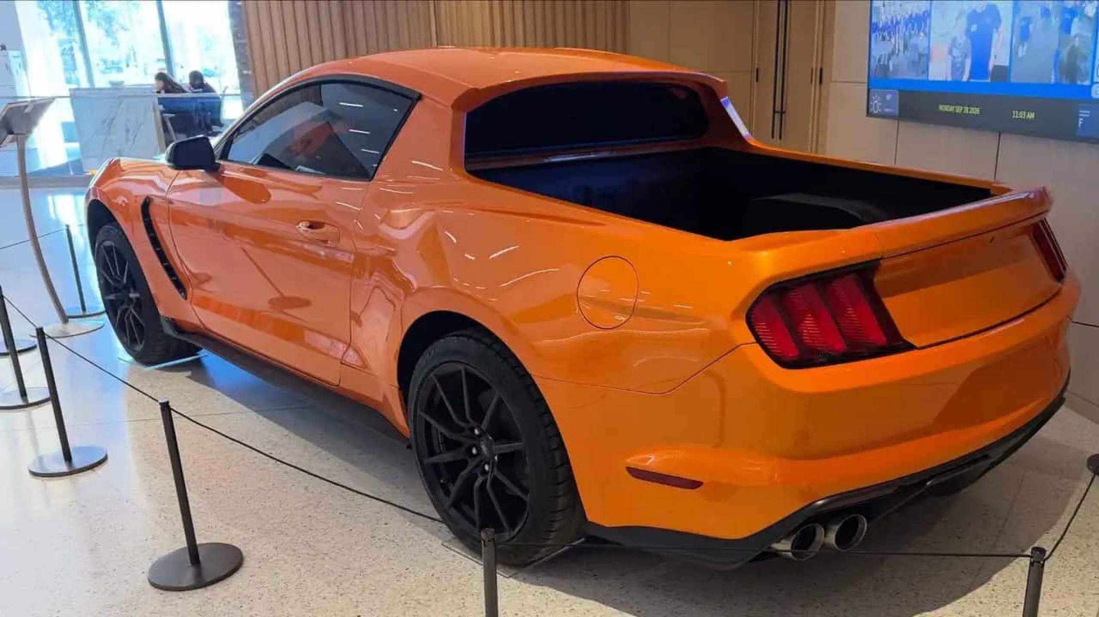 Ford criou versão picape de Mustang totalmente secreta