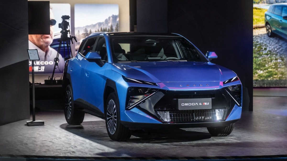 Omoda 4 no Salão de Paris