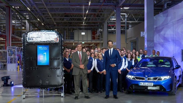 Fábrica da BMW na Alemanha -  (crédito: Divulgação/BMW)