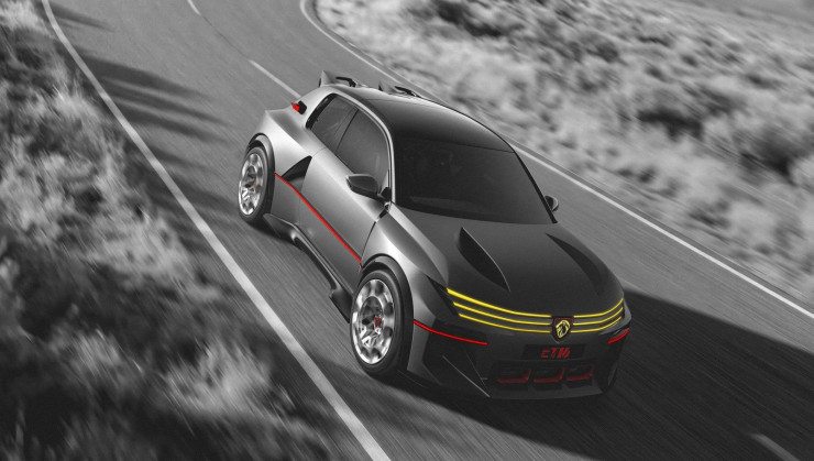 Peugeot E-T16 Concept     