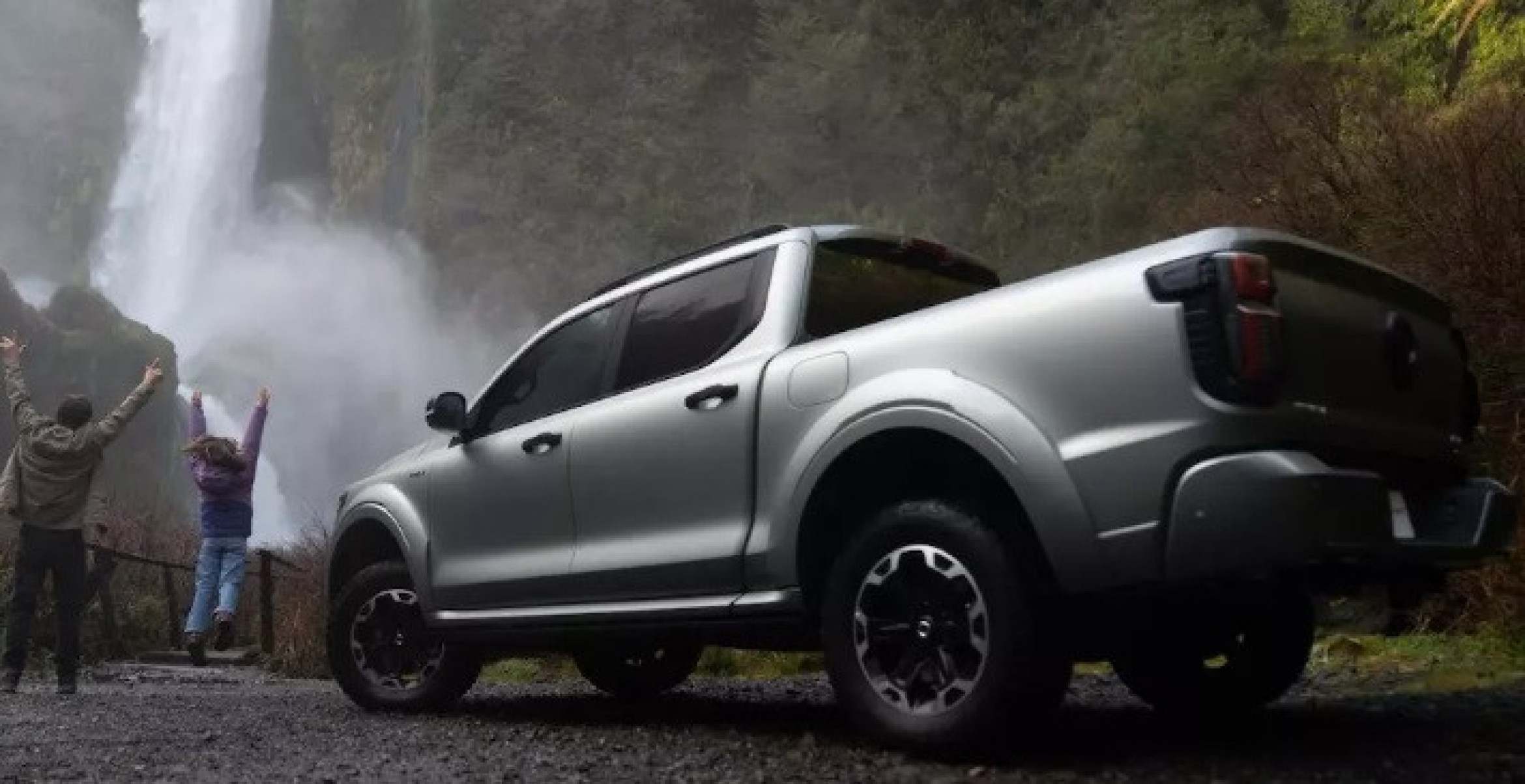 Traseira do GWM Poer P500