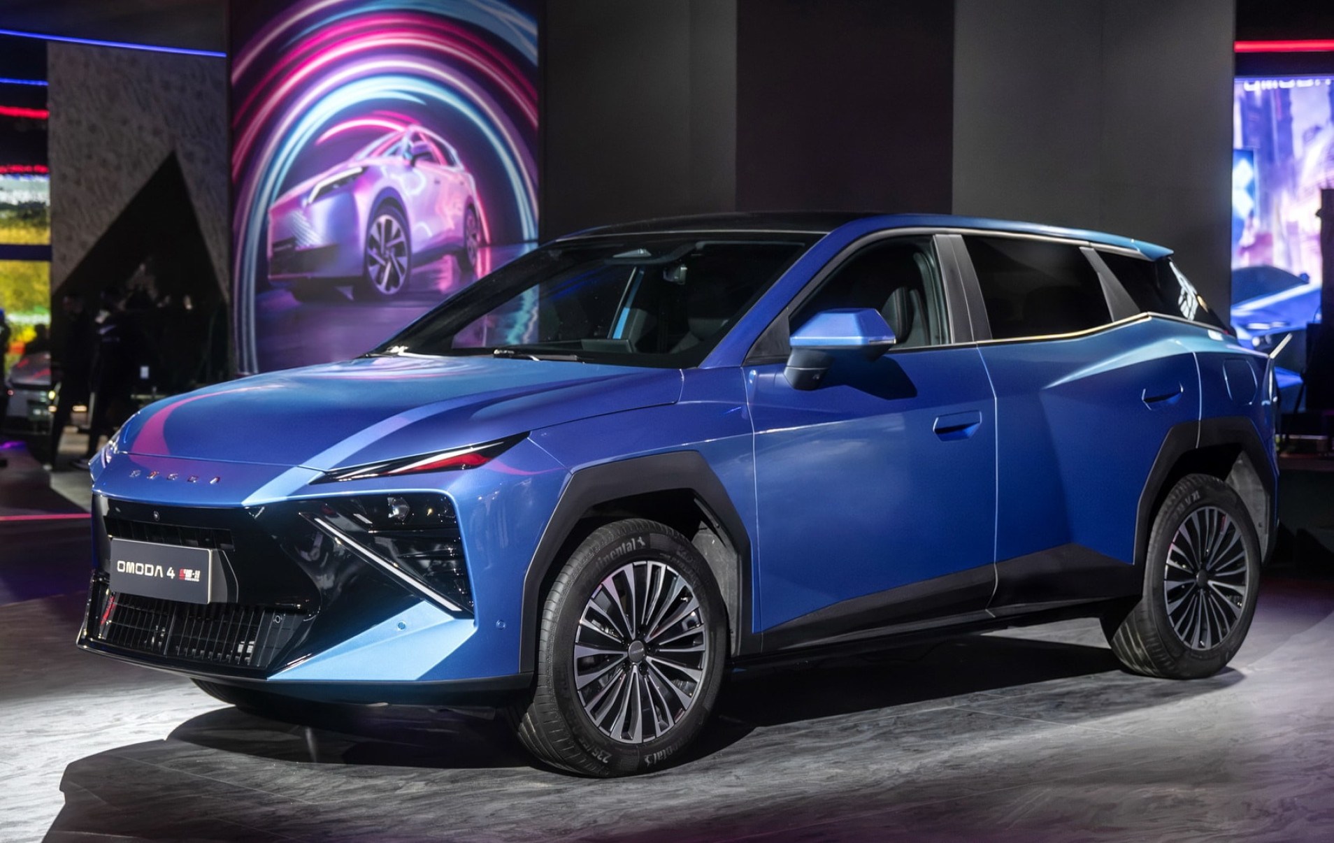 Omoda 4 no Sal&atilde;o de Paris