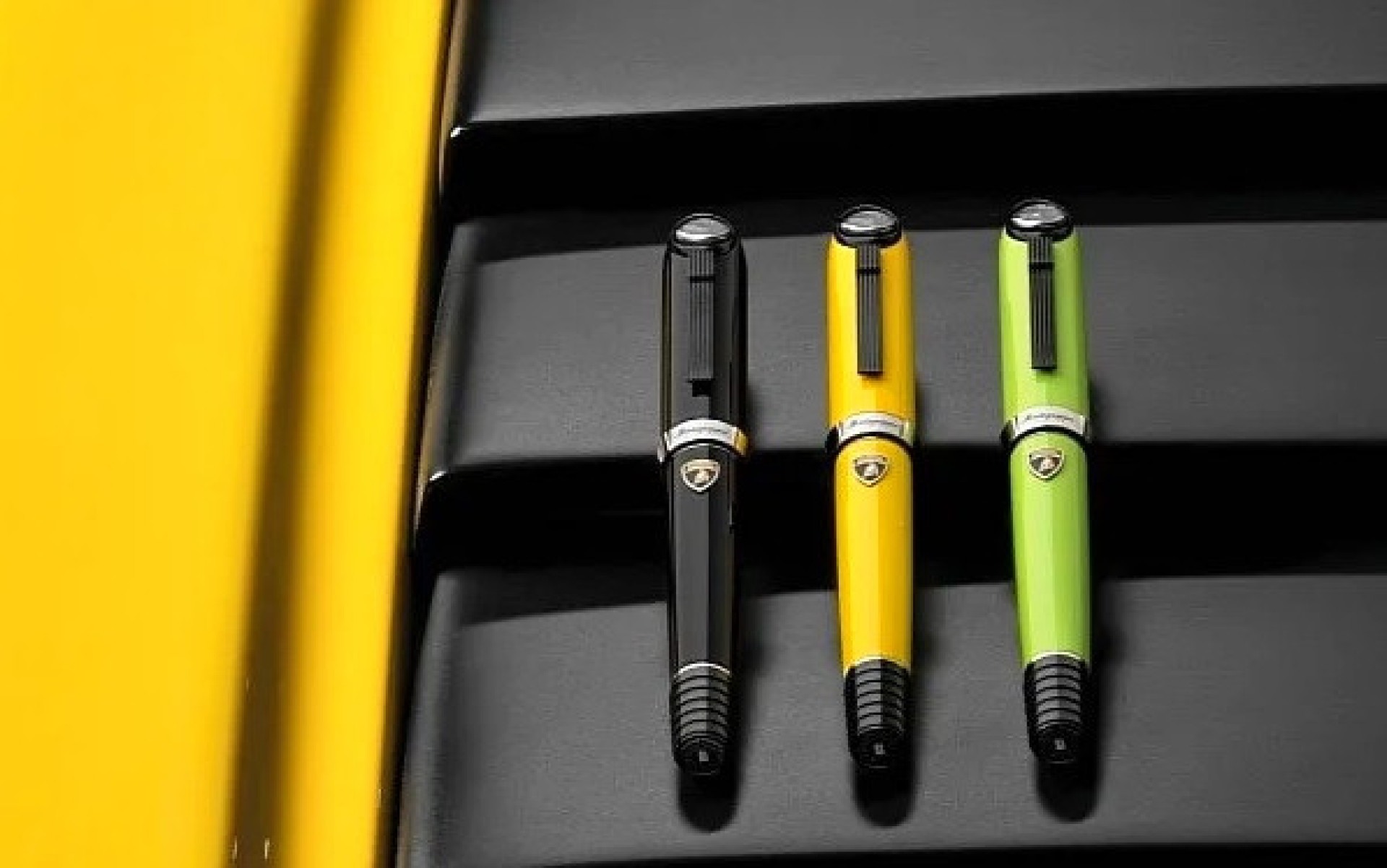 Canetas da Montegrappa s&atilde;o inspiradas na Lamborghini Miura