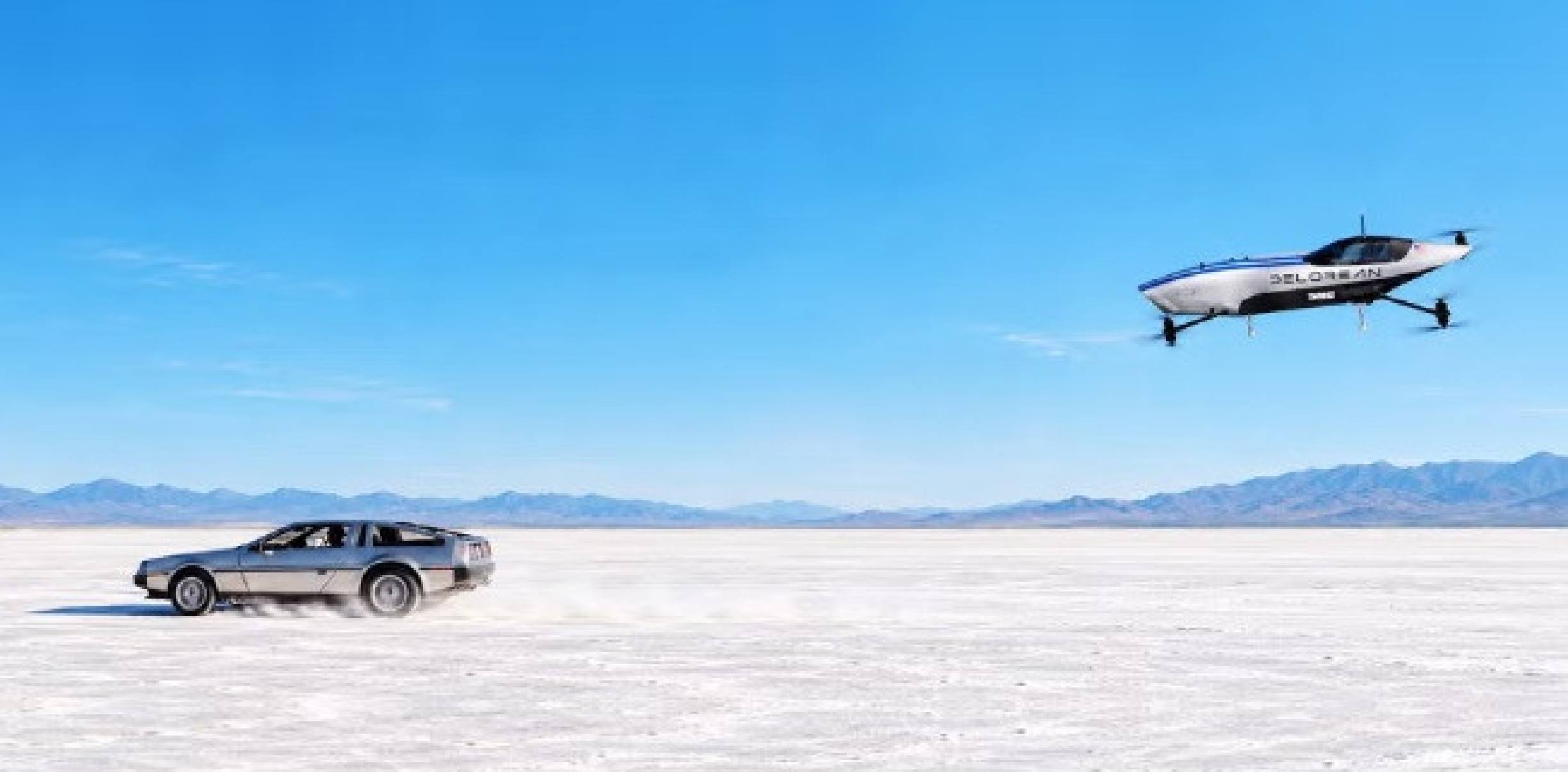 DeLorean vai disputar o primeiro campeonato mundial de carros voadores