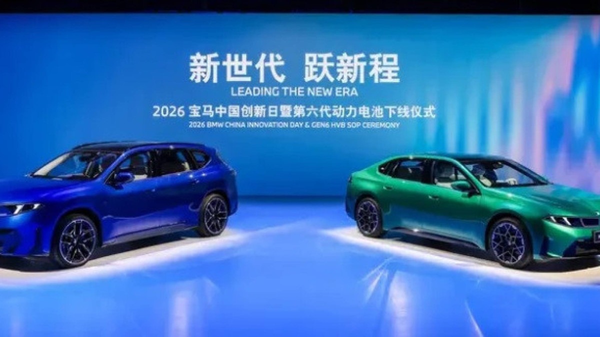 BMW i3 com duas opções de cores