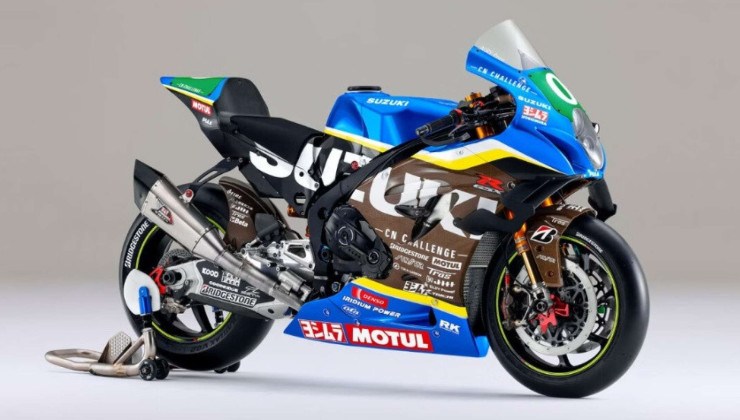 Suzuki GSX-R1000R -  (crédito: Reprodução/Bcomp/Team Suzuki CN Challenge)