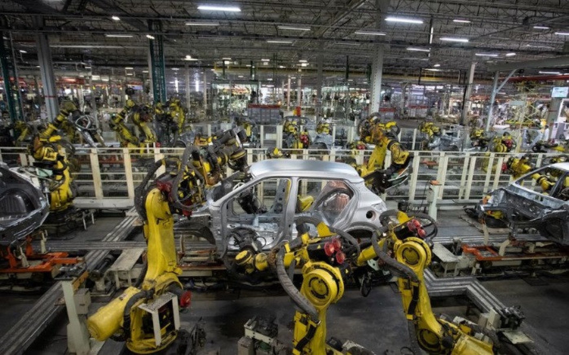 F&aacute;brica da Nissan em Resende (RJ)
