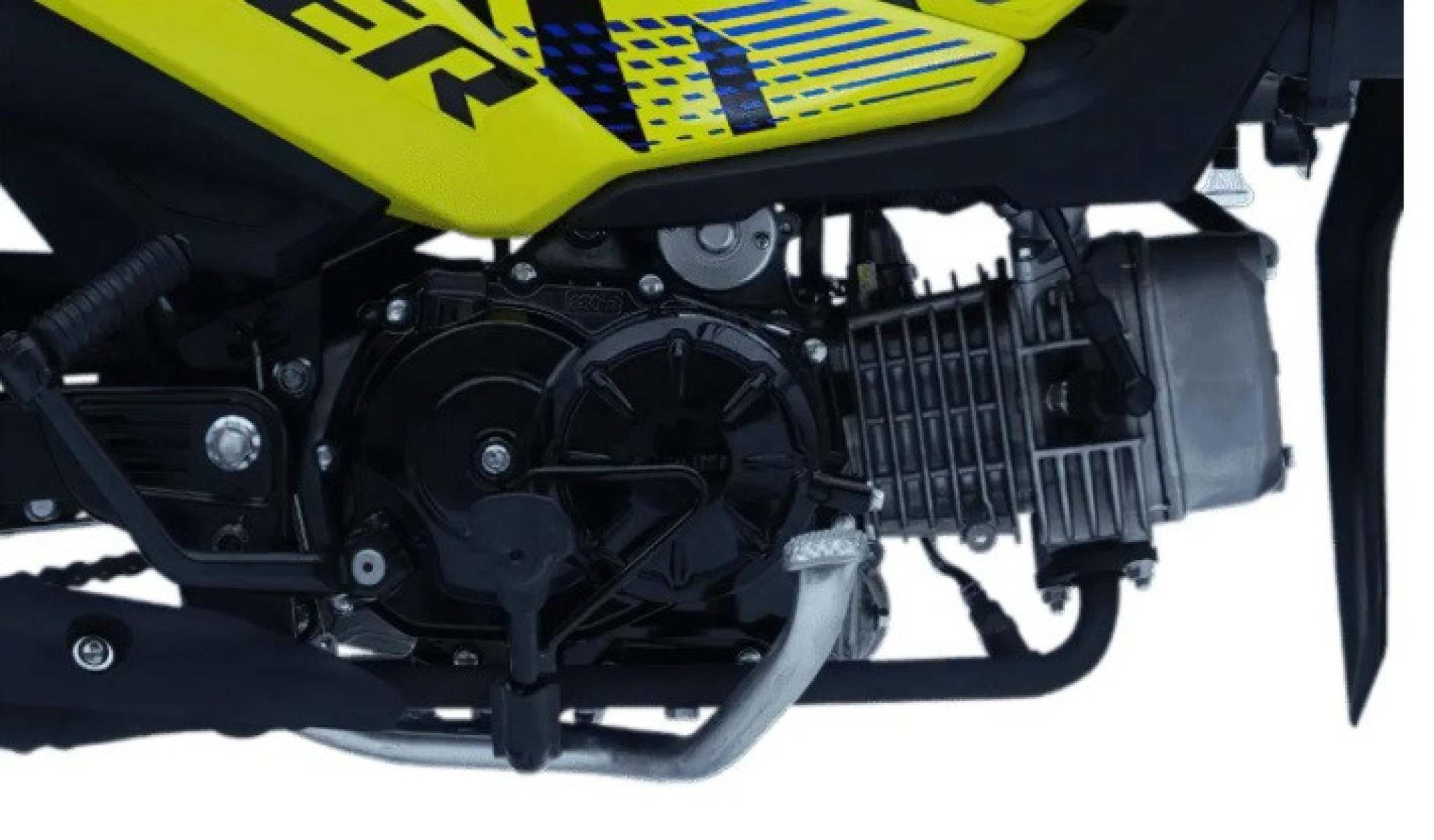 Suzuki Raider J Crossover estacionada