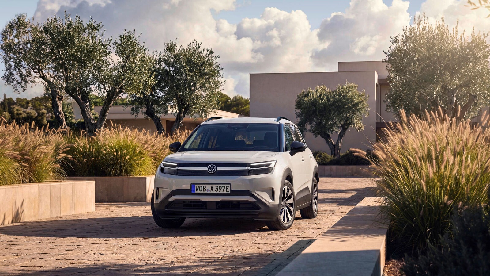 O Volkswagen ID. Cross, SUV el&eacute;trico com nova bateria de 37 kWh, que mira consumidores urbanos e pre&ccedil;o acess&iacute;vel, j&aacute; em pr&eacute;-venda -  (crédito: Divulga&ccedil;&atilde;o/Volkswagen)