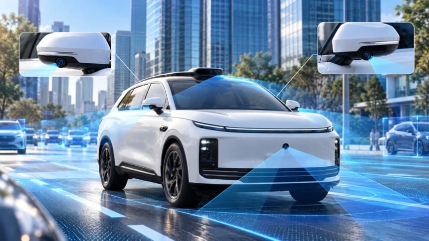 OMODA &amp; JAECOO detalha a estrutura t&eacute;cnica e os sensores de percep&ccedil;&atilde;o de seu Robotaxi de n&iacute;vel 4, a ser lan&ccedil;ado em 2026 -  (crédito: Divulga&ccedil;&atilde;o/Omoda &amp; Jaecoo)