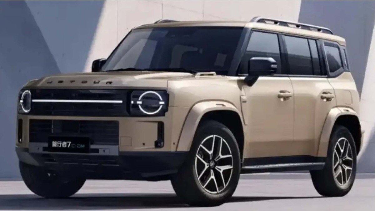 Jetour T2 repaginado visto na China