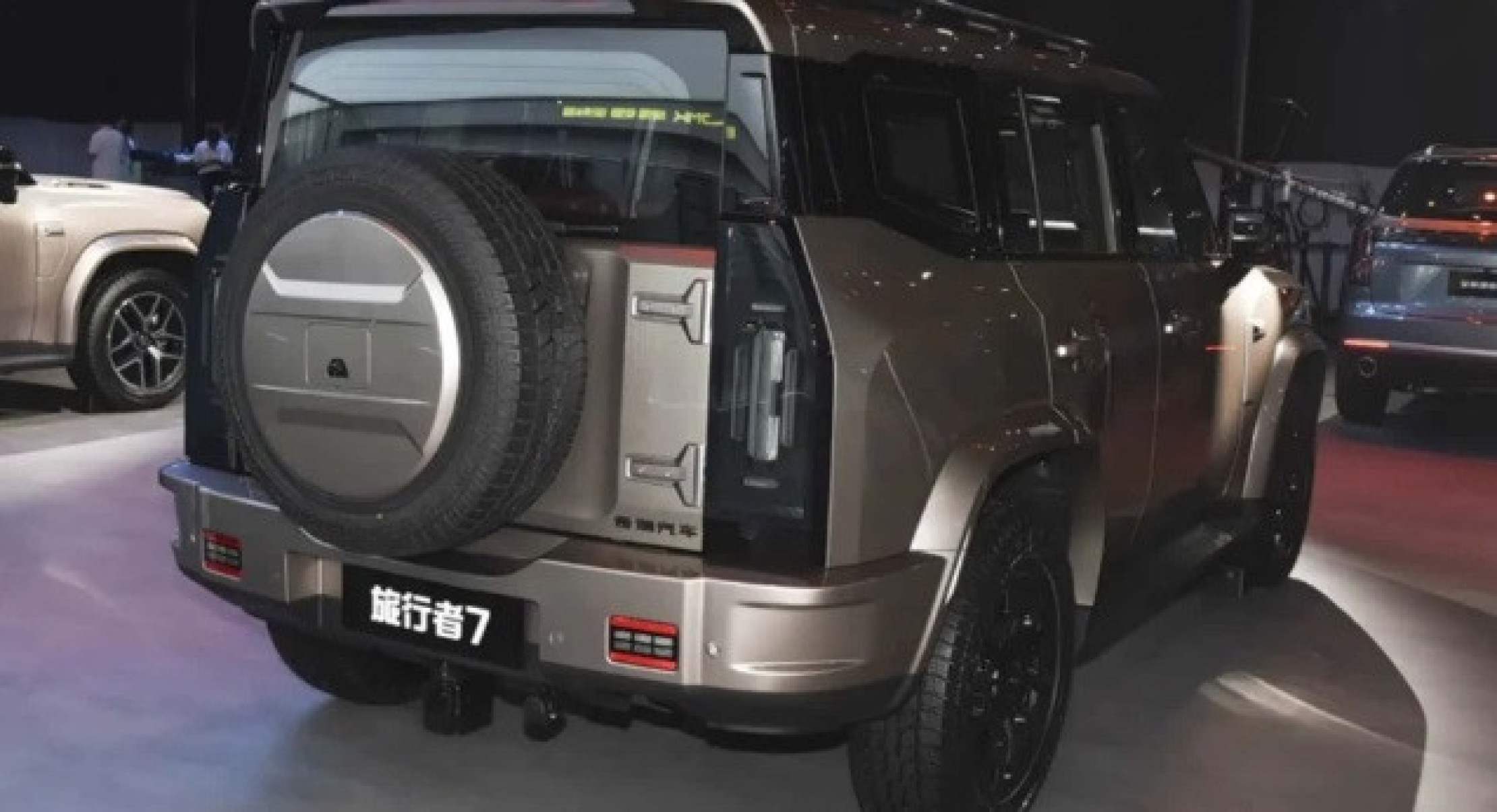 Jetour T2 repaginado visto na China